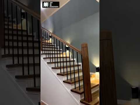 modern staircase designs | wooden Staircase Design 2024 | latest interior design trends 2024