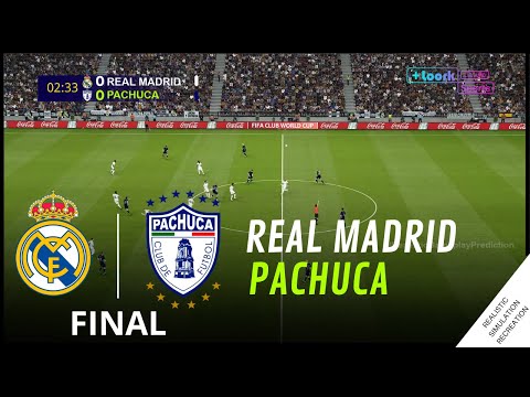 REAL MADRID vs PACHUCA FINAL 2024 Intercontinental Cup - Full Match Simulation and Prediction