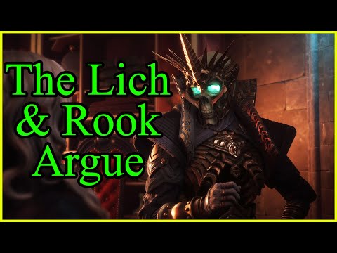 Lich Emmrich and Rook Argue | All Options | Dragon Age: The Veilguard