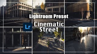 【Lightroomプリセット】シネマチックなストリート写真にするレタッチ術Cinematic Street【一眼カメラ】