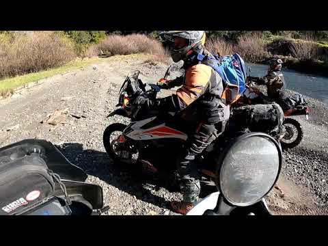 KTM Adventure Bike Camping in New Zealand Chris Birch KTM 890 Adventure R