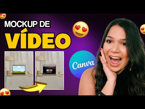 MOCKUPS DE VÍDEOS NO CANVA - Nova ferramenta para criar VÍDEOS PROFISSIONAIS com o Canva [GRÁTIS]