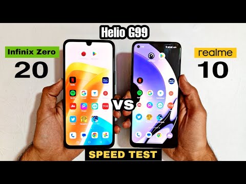 Infinix Zero 20 4G vs realme 10 4G Speed Test & Comparison | Which is Better?