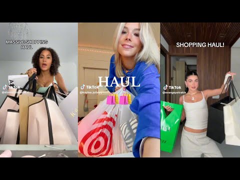 Shopping haul - TikTok compilation 🛍️😋