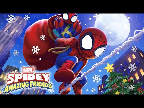 Spidey and His Amazing Friends - a very spidey Christmas  - Read Aloud Storybook #spidey @disney