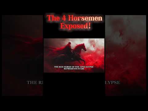 The 4 Horsemen Of The Apocalypse Explained! #4horsemen #bookofrevelation #revelation #endtimes