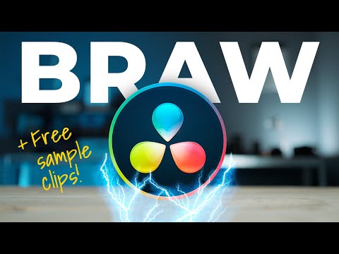 UNLEASH DaVinci Resolve's RAW POWER!! [with FREE BRaw Sample Clips for Color Grading]