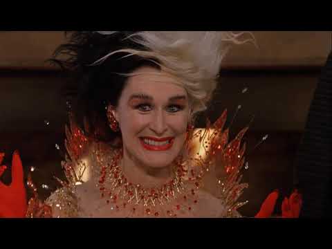 Cruella de Vil laughing for 2 minutes