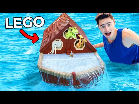 I Built Noah's Ark out of LEGO!!