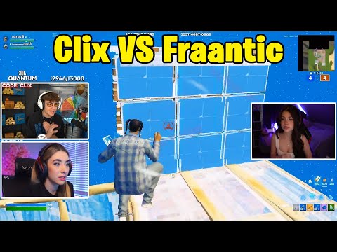 Clix & Sommerset VS Fraantic and wtj vet 2v2 TOXIC Fights!