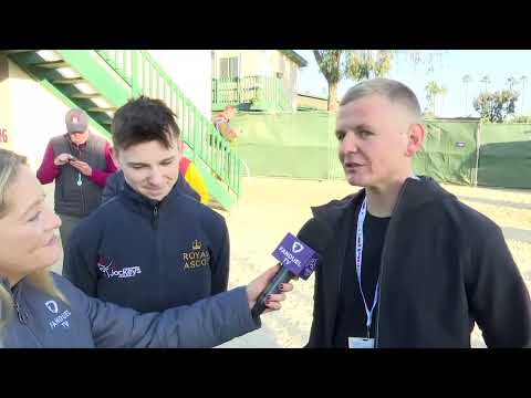 Billy Loughnane and George Boughey in the Breeders' Cup