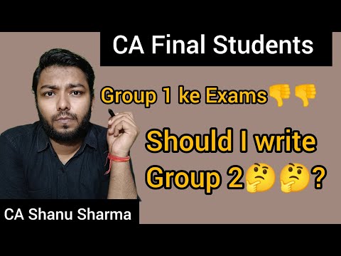 CA Final May23 Exam Tough🤔? Not so good? Should we give up or give CA Final group 2 Exams?🤔