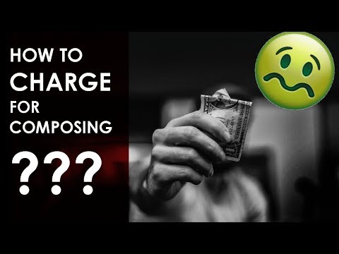 How to CHARGE for COMPOSING???