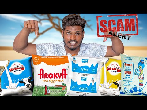 Milk Scam 😳 Which Milk Is Good For Eat ? #badcouple #badcoupleschannel