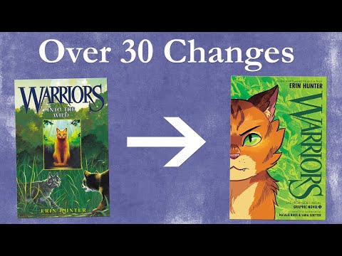 Every CHANGE to Into the Wild (Warrior Cats Graphic Novel)