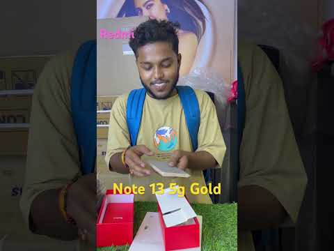 Redmi Note 13 5g Gold just Wow