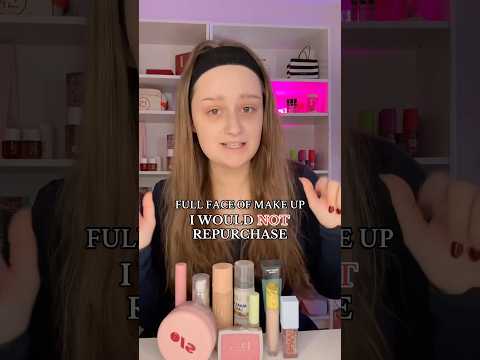 full face of makeup I WOULD NOT REPURCHASE 🛍️❌