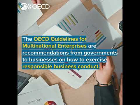 OECD Guidelines for Multinational Enterprises on Responsible Business Conduct