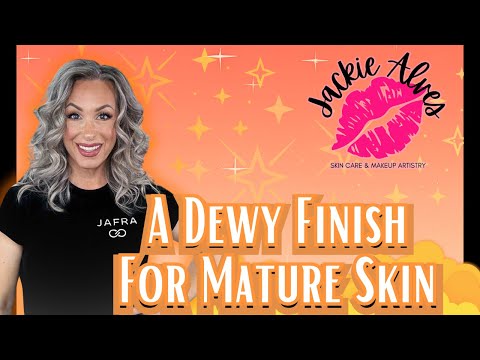 How To Get A BEAUTIFUL Dewy Finish With Mature Skin | An Easy Makeup Tutorial