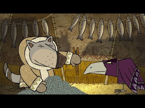 Raven The Trickster - Mountain Of Gems, Funny Animated Cartoon Video