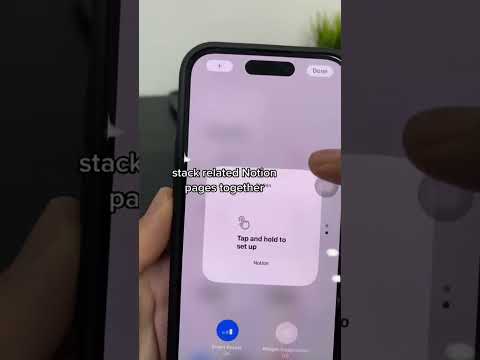 How I setup Notion homescreen on iOS 16 #notion #homescreensetup #ios16