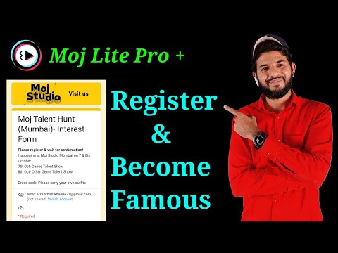 Moj studio kya hai | how to register in moj studios | Dance , singing creator come to Mumbai moj app