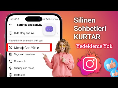 Instagram'da Silinen Mesajları Geri Getirme Nasıl Yapılır?