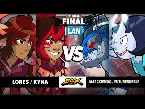 Lores & Kyna vs Futurebubble & Marckiemoo - Winners Final - Brawlhalla World Championship 2024