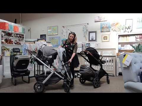 NUNA Demi Grow w/ Magnetic Buckle versus UppaBaby Vista V2 Stroller