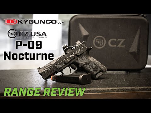 🌑 NEW RELEASE: CZ-USA P-09 Nocturne Series | Available Now at KYGUNCO 🌑