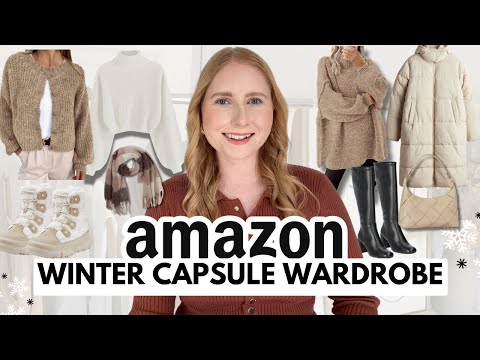 Amazon Winter Capsule Wardrobe 2024 ❄️ 15+ Essential Wardrobe Basics for Winter #capsulewardrobe