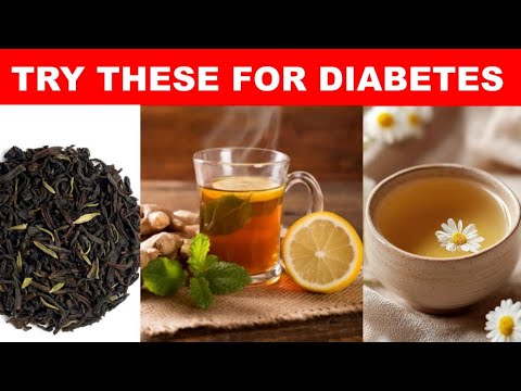 Top Herbal Teas for Diabetes Control & Prevent Insulin Intake !