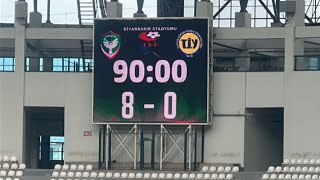 Maç Özeti | Amedspor 8-0 Tarsus İdman Yurdu