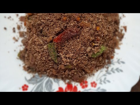 Ragi flour puttu / Healthy ragi flour puttu/ Healthy breakfast/ dinner recipe #ragiputtu