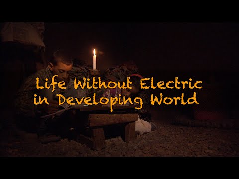 Life Without Electric in Developing World