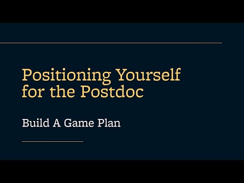 Session 3: Build a Game Plan