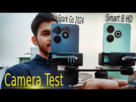 Tecno Spark Go 2024 VS Infinix smart 8 HD camera test - The Best camera phone under 8000