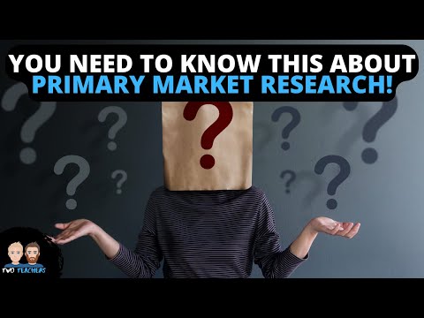 What is Primary Market Research?