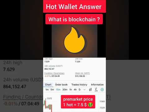 What is blockchain | hot wallet answer