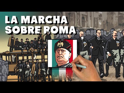 Mussolini y la Marcha sobre Roma