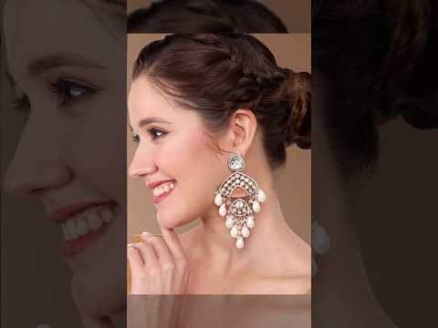 most beautiful earrings design collection/#partywear #daily #dimond #jwellery #earrings #beautiful