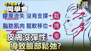 皮膚沒彈性 導致臉部鬆弛？【健康同學會】精華篇