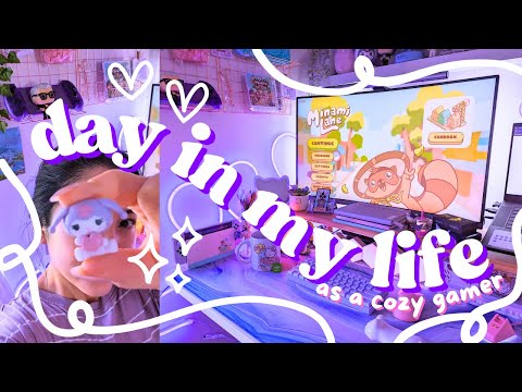 cozy vlog ˗ˋˏ ♡ ˎˊ˗ shopping, drawing, cozy gaming~ ✩ 🎀°｡🎧⋆⸜ 🌷