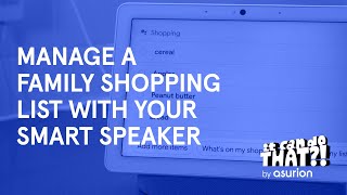 Shop online with the help of your smart speaker | It Can Do That?!