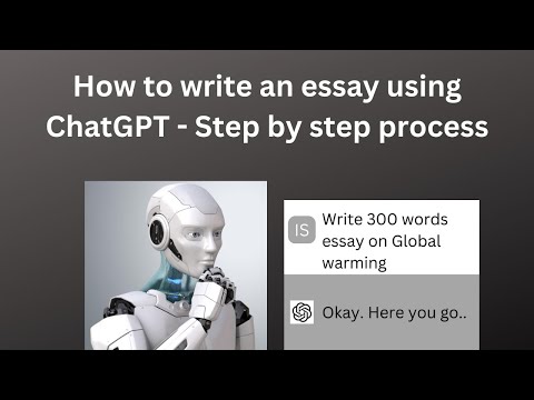 How to Write an Essay with ChatGPT | Step by step guide