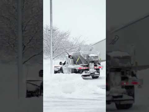 SNOW REMOVAL Part 12 #shorts #snowremoval #snowplowing