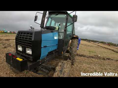 1993 Valmet 36 52 2WD 3.3 Litre 3-Cyl Diesel Tractor (61 HP) with Ransomes Plough