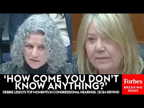 'Very Hard To Believe': Debbie Lesko Shows No Mercy To Witnesses During Hearings | 2024 REWIND