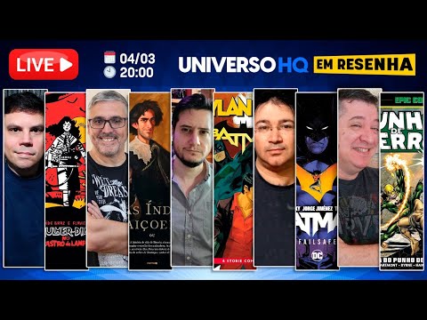 Com Fábio da Luz! Batman & Dylan Dog, Nas Índias traiçoeiras, Mulher-Diaba e Punho de Ferro!