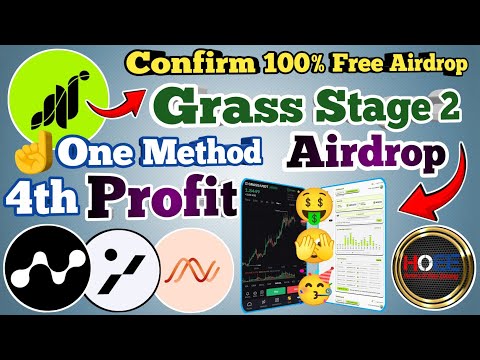 🚀 Grass Session 2 Airdrop Start/Grass Joining Complete Guide/Grass Binance Listing/Grass Free Crypto